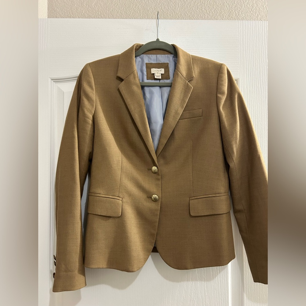 J. Crew Women’s Tan Blazer